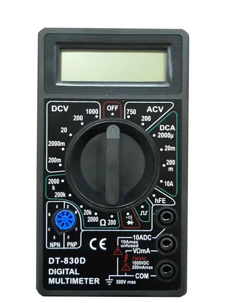 مولتی متر دیجیتالی DT-830D.. اهم متر